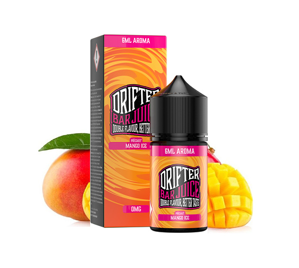 Příchuť Drifter Bar Juice S&V: Mango Ice (Ledové mango)