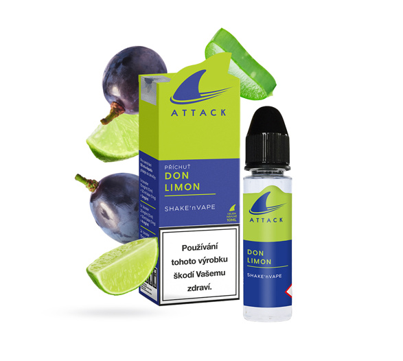 Příchuť Imperia Attack: Don Limon (Limetka, hrozny a agáve)