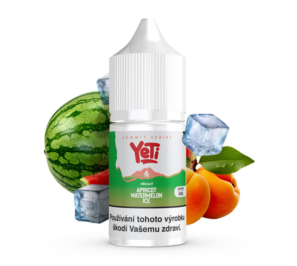 Příchuť Yeti Summit S&V: Apricot Watermelon Ice (Ledová meruňka a meloun)