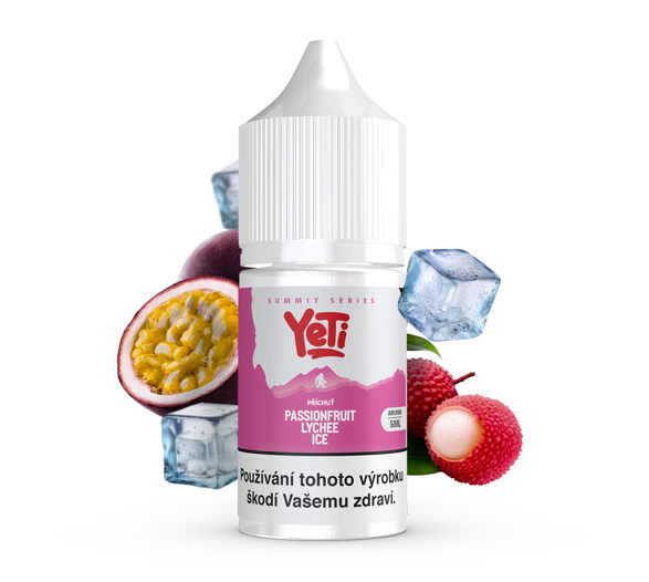 Příchuť Yeti Summit S&V: Passionfruit Lychee Ice (Ledová marakuja s liči)