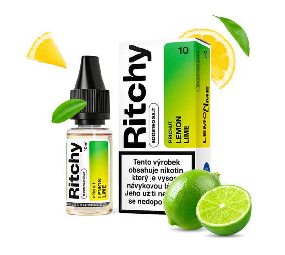 Ritchy Salt Lemon Lime (Citron a limetka) 10ml
