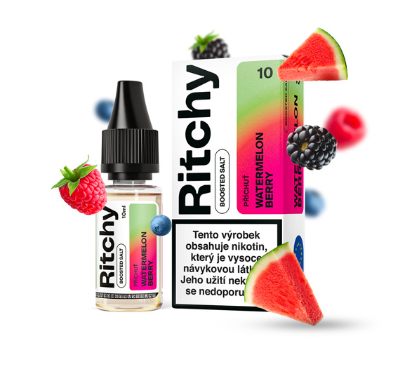 Ritchy Salt Watermelon Berry (Vodní meloun a lesní plody) 10ml