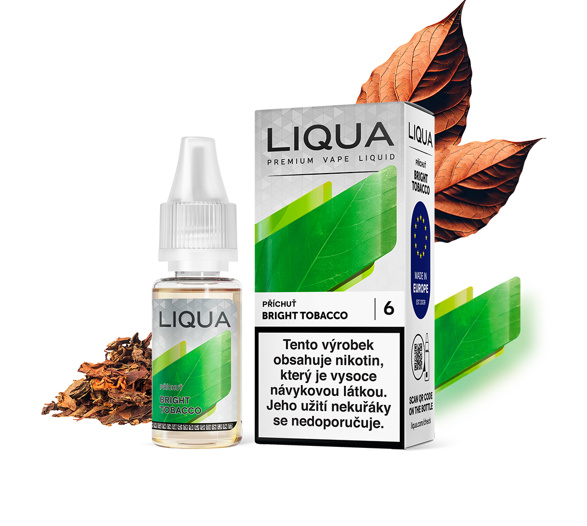 LIQUA Bright Tobacco (Virginská tabáková směs) 10ml