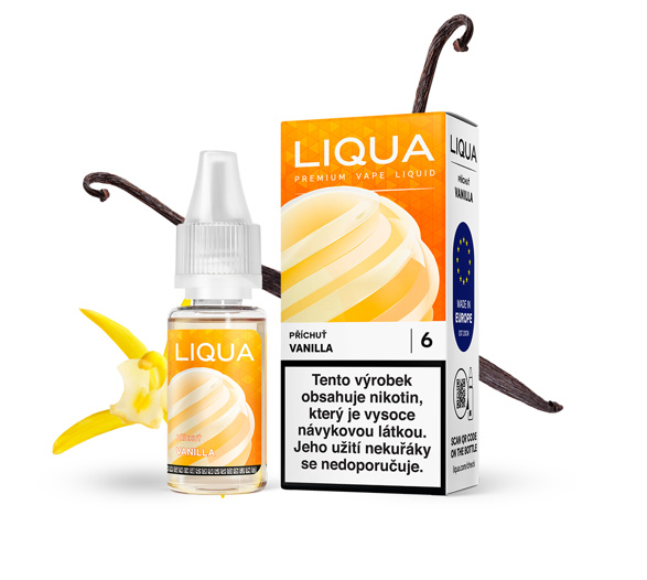 LIQUA Vanilla (Francouzská vanilka) 10ml
