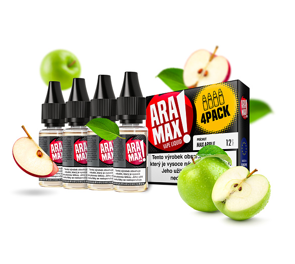 Aramax Max Apple (Jablko) 4x10ml