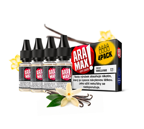 Aramax Vanilla Max (Vanilka) 4x10ml