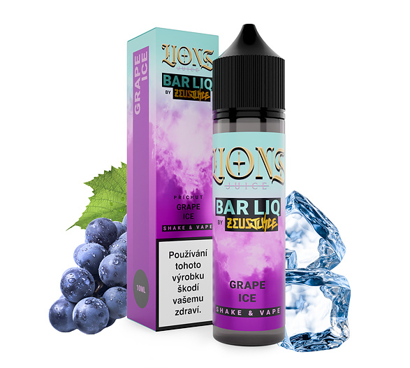 Příchuť Lions Barliq S&V: Grape Ice (Ledové hroznové víno)