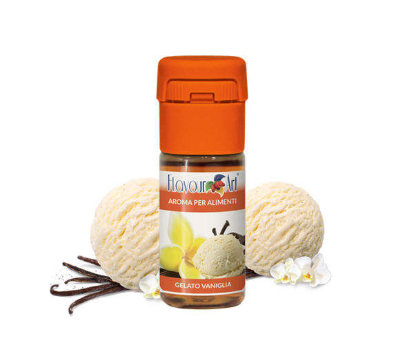Příchuť FlavourArt: Vanilla Ice Cream (Vanilková zmrzlina) 10ml