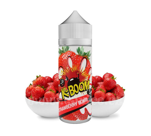Příchuť K-Boom Special Edition: Strawberry Bomb (Sladká jahoda) 10ml