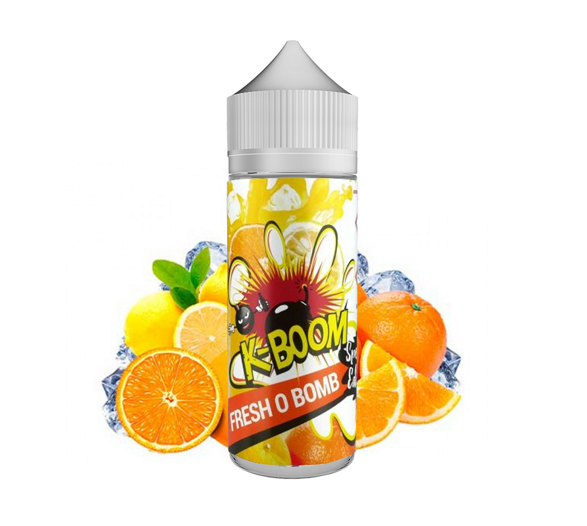 Příchuť K-Boom Special Edition: Fresh O Bomb (Svěží pomeranč s citronem) 10ml