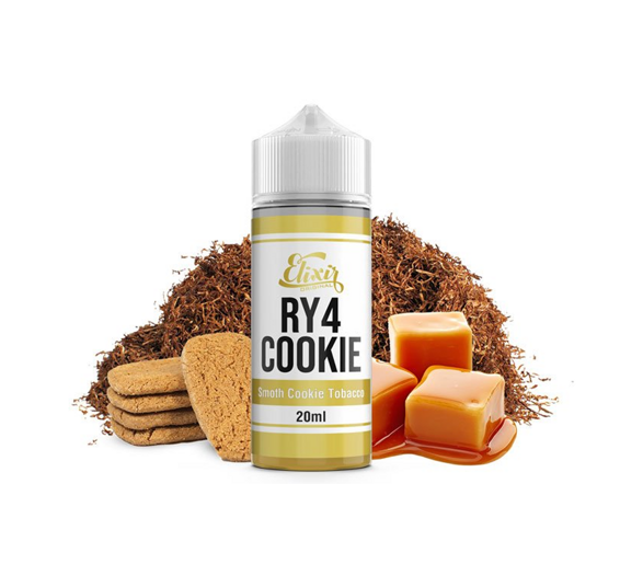 Příchuť Infamous Elixir S&V: RY4 Cookie (Tabáková směs RY4 se sušenkou) 20ml