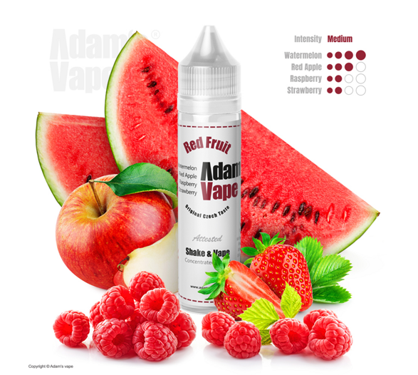 Příchuť Adams vape S&V: Red Fruit (Letní ovocný mix) 12ml