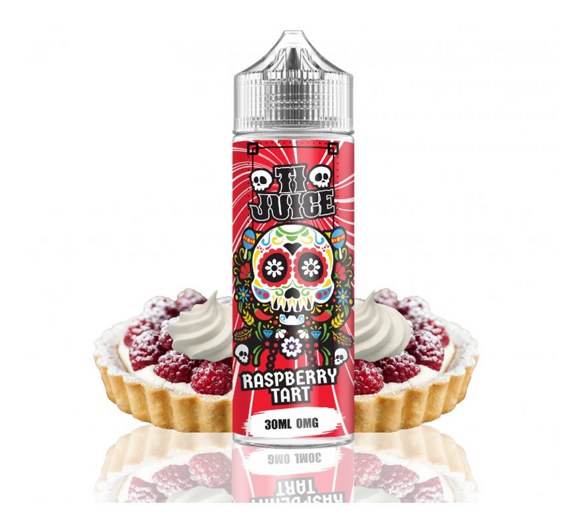 Příchuť TI JUICE S&V: Raspberry Tart (Sladký malinový koláč) 30ml