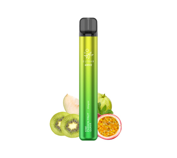 ELF BAR 600 V2 Disposable (Kiwi Passion Fruit Guava)