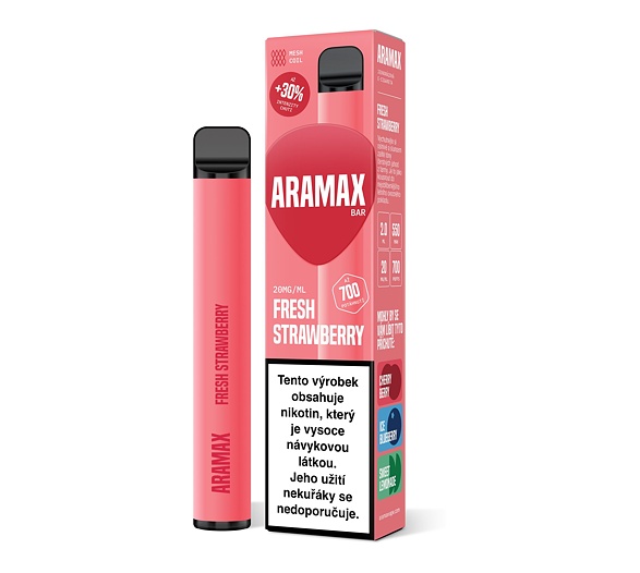 Aramax Bar 700 Disposable Pod (Fresh Strawberry)