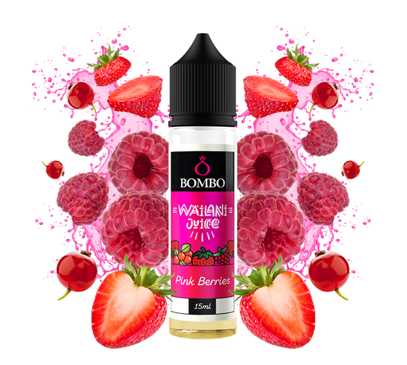 Příchuť Bombo Wailani Juice S&V: Pink Berries (Bobulovitá směs) 15ml