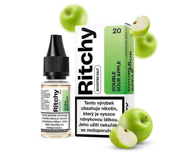 Ritchy Salt Double Sour Apple (Kyselé jablko) 10ml