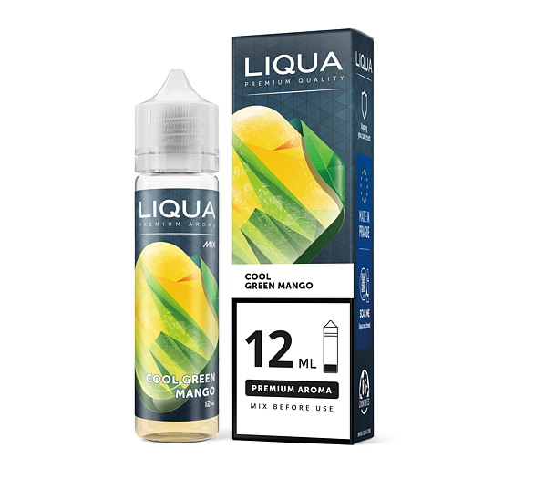 Příchuť LIQUA Mix&Go: Cool Green Mango (Ledové mango)