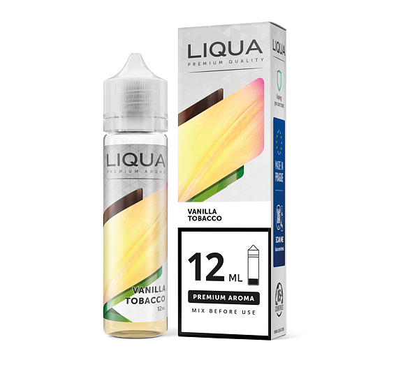 Příchuť LIQUA Mix&Go: Vanilla Tobacco (Vanilková tabáková směs)