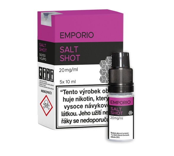 Emporio Salt Shot (50VG/50PG) 5x10ml