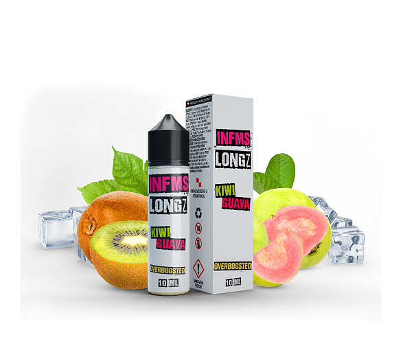 Příchuť Infamous LongZ S&V: Kiwi Guava (Ledové kiwi a guava)