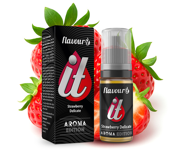 Příchuť Flavourit: Strawberry Delicate (Sladká jahoda)