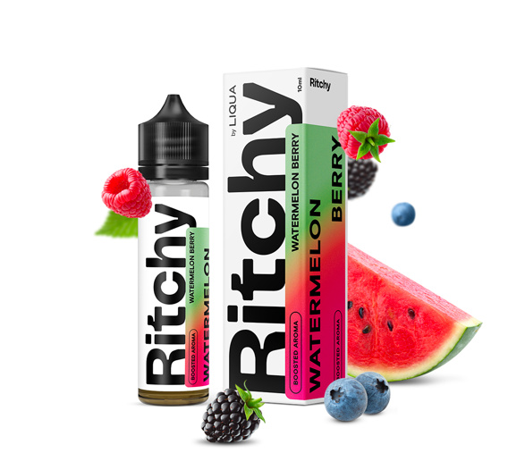 Příchuť Ritchy S&V: Watermelon Berry (Vodní meloun a lesní plody)
