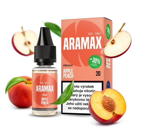 Aramax Salt Apple Peach (Jablko s broskví) 10ml