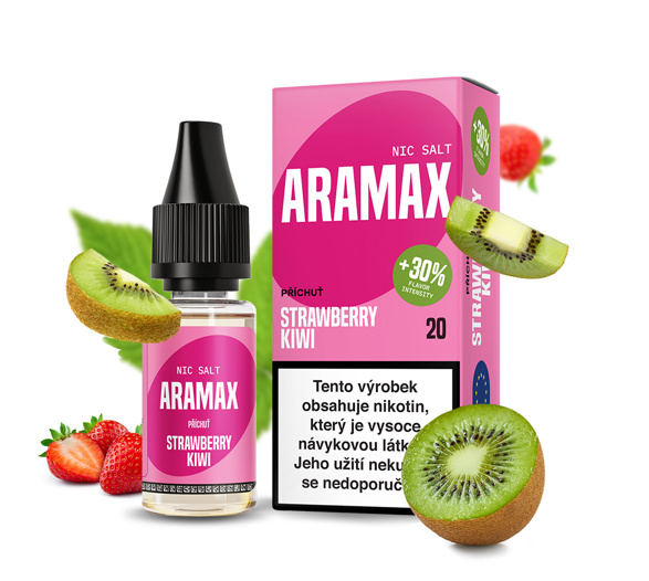 Aramax Salt Strawberry Kiwi (Jahoda a kiwi) 10ml