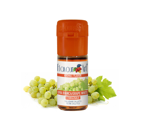 Příchuť FlavourArt: Hroznové víno bílé (Grape white) 10ml
