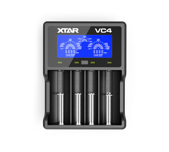 Multifunkční nabíječka baterií - XTAR VC4 (4 sloty)