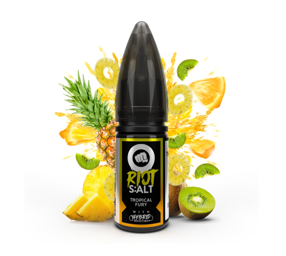 Riot S:ALT Hybrid Tropical Fury (Ananas a exotické ovoce) 10ml