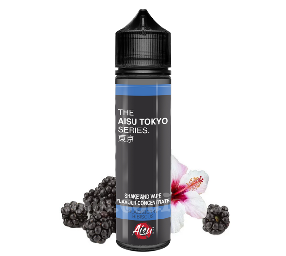 Příchuť ZAP! Juice S&V: AISU TOKYO Blackberry Hibiscus (Ostružina s ibiškem) 20ml