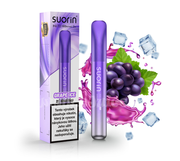 Suorin Bar Hi700 Disposable Pod (Grape Ice)