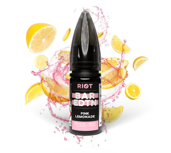 Riot BAR EDTN Salt Pink Lemonade (Růžová limonáda) 10ml