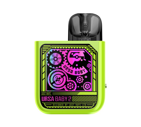 Lost Vape Ursa Baby 2 Pod Kit (Pop Green X Time Gear)