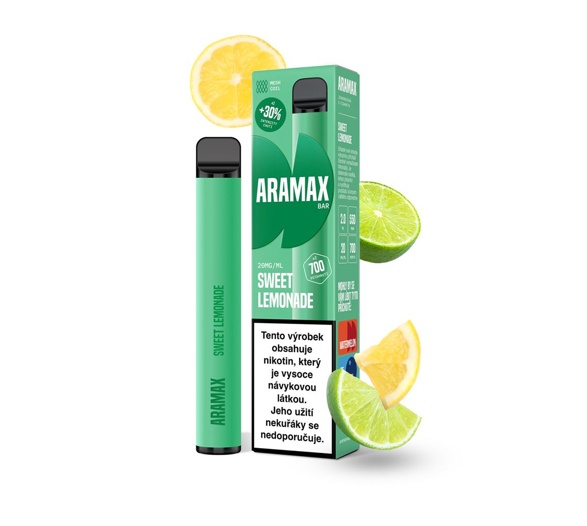 Aramax Bar 700 Disposable Pod (Sweet Lemonade)