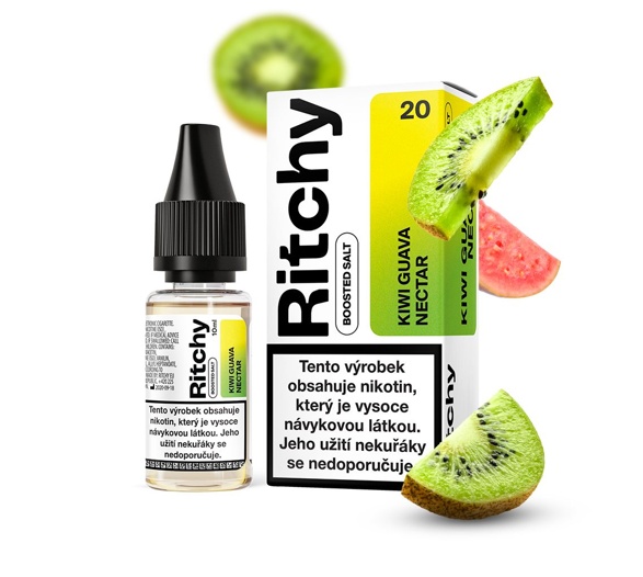 Ritchy Salt Kiwi Guava Nectar (Exotický nektar z kiwi a guavy) 10ml