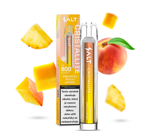 Salt Cristallite Disposable Pod Kit (Pineapple Peach Mango)