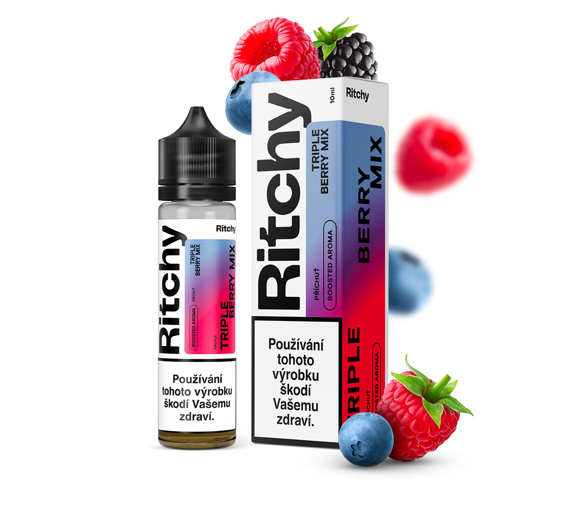 Příchuť Ritchy S&V: Triple Berry Mix (Bobulovitý mix)