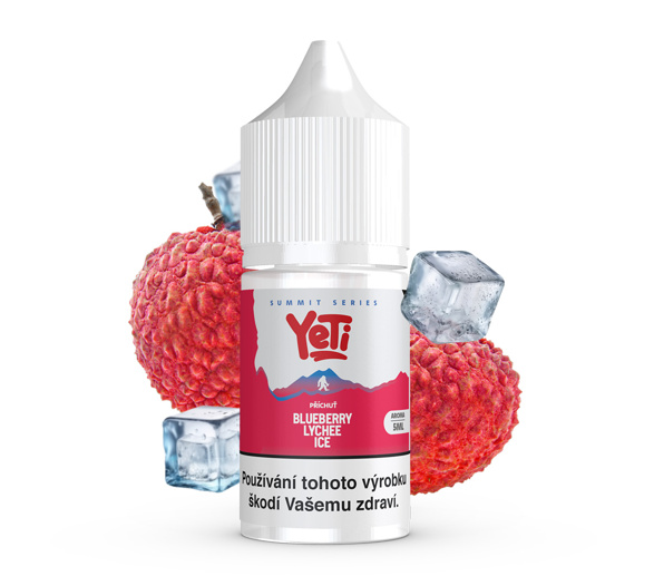 Příchuť Yeti Summit S&V: Blueberry Lychee Ice (Ledová borůvka a liči)
