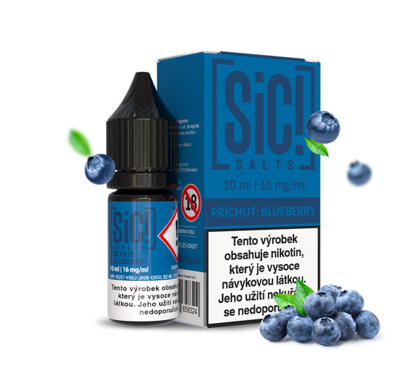 SIC! Salts Blueberry (Borůvka) 10ml