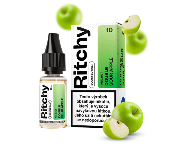 Ritchy Salt Double Sour Apple (Kyselé jablko) 10ml