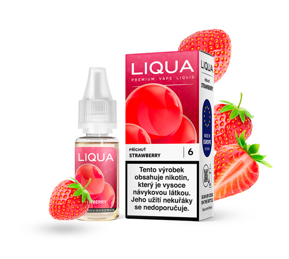 LIQUA Strawberry (Jahoda) 10ml