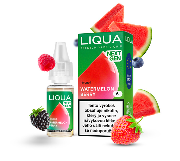 LIQUA Watermelon Berry (Vodní meloun a lesní plody) 10ml