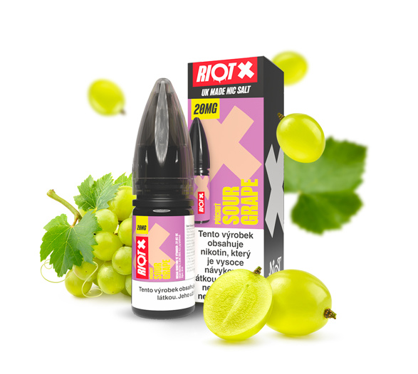 RIOT X Salt Sour Grape (Hroznové víno) 10ml