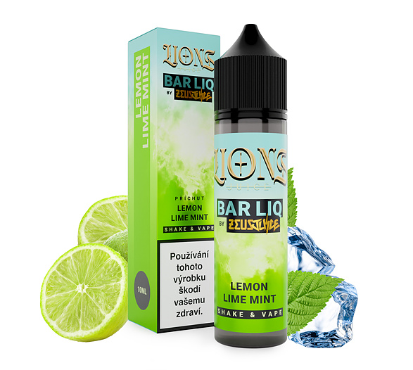 Příchuť Lions Barliq S&V: Lemon Lime Mint (Citron, limetka, máta)