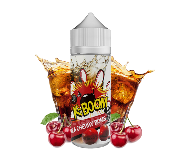 Příchuť K-Boom Special Edition: Cherry Cola Bomb (Třešňová kola) 10ml