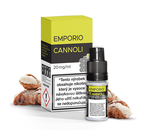 Emporio Salt Cannoli (Trubička s vanilkovým krémem) 10ml