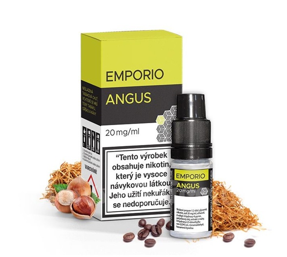 Emporio Salt Angus (Tabák s oříškem a kávou) 10ml